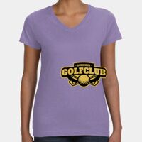 Women's V-Neck Fine Jersey Tee Thumbnail