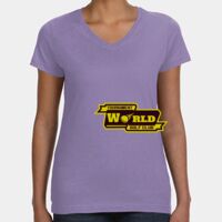 Women's V-Neck Fine Jersey Tee Thumbnail