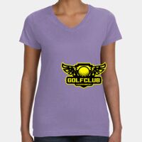Women's V-Neck Fine Jersey Tee Thumbnail
