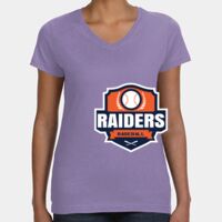 Women's V-Neck Fine Jersey Tee Thumbnail