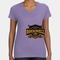 Women's V-Neck Fine Jersey Tee Thumbnail