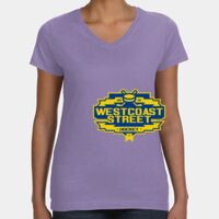 Women's V-Neck Fine Jersey Tee Thumbnail