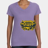Women's V-Neck Fine Jersey Tee Thumbnail