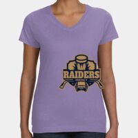 Women's V-Neck Fine Jersey Tee Thumbnail
