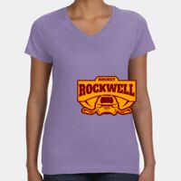 Women's V-Neck Fine Jersey Tee Thumbnail