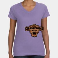 Women's V-Neck Fine Jersey Tee Thumbnail