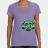 Women's V-Neck Fine Jersey Tee Thumbnail