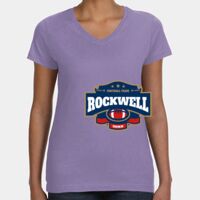Women's V-Neck Fine Jersey Tee Thumbnail