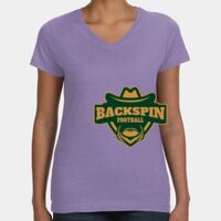 Women's V-Neck Fine Jersey Tee Thumbnail