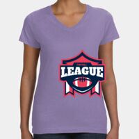 Women's V-Neck Fine Jersey Tee Thumbnail