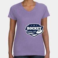 Women's V-Neck Fine Jersey Tee Thumbnail