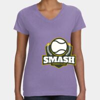 Women's V-Neck Fine Jersey Tee Thumbnail