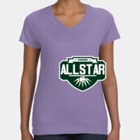 Women's V-Neck Fine Jersey Tee Thumbnail