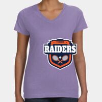 Women's V-Neck Fine Jersey Tee Thumbnail
