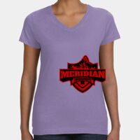 Women's V-Neck Fine Jersey Tee Thumbnail