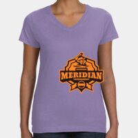Women's V-Neck Fine Jersey Tee Thumbnail