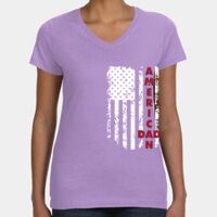 Women's V-Neck Fine Jersey Tee Thumbnail