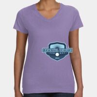 Women's V-Neck Fine Jersey Tee Thumbnail