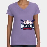 Women's V-Neck Fine Jersey Tee Thumbnail