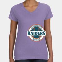 Women's V-Neck Fine Jersey Tee Thumbnail