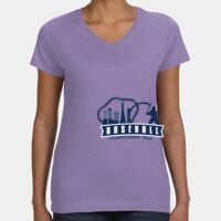 Women's V-Neck Fine Jersey Tee Thumbnail