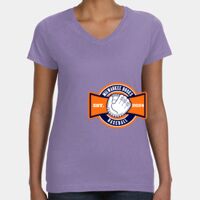 Women's V-Neck Fine Jersey Tee Thumbnail