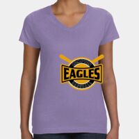 Women's V-Neck Fine Jersey Tee Thumbnail