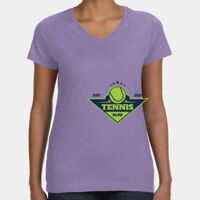 Women's V-Neck Fine Jersey Tee Thumbnail