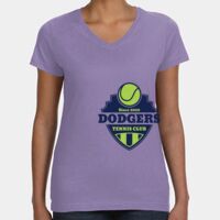 Women's V-Neck Fine Jersey Tee Thumbnail