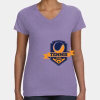 Women's V-Neck Fine Jersey Tee Thumbnail