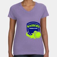 Women's V-Neck Fine Jersey Tee Thumbnail