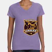 Women's V-Neck Fine Jersey Tee Thumbnail