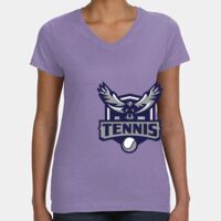Women's V-Neck Fine Jersey Tee Thumbnail