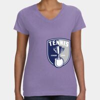 Women's V-Neck Fine Jersey Tee Thumbnail