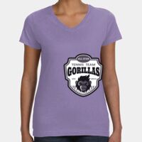 Women's V-Neck Fine Jersey Tee Thumbnail
