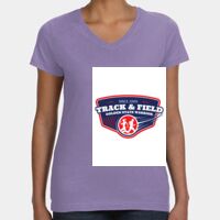 Women's V-Neck Fine Jersey Tee Thumbnail