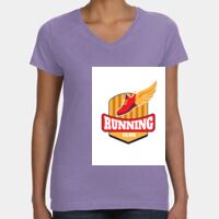 Women's V-Neck Fine Jersey Tee Thumbnail