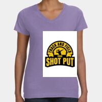 Women's V-Neck Fine Jersey Tee Thumbnail