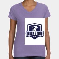 Women's V-Neck Fine Jersey Tee Thumbnail