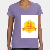 Women's V-Neck Fine Jersey Tee Thumbnail