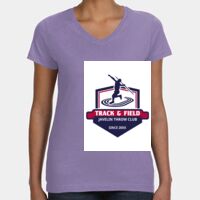 Women's V-Neck Fine Jersey Tee Thumbnail