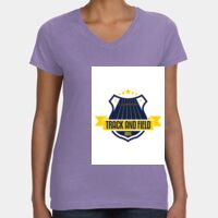 Women's V-Neck Fine Jersey Tee Thumbnail