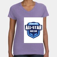 Women's V-Neck Fine Jersey Tee Thumbnail