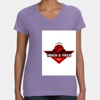 Women's V-Neck Fine Jersey Tee Thumbnail