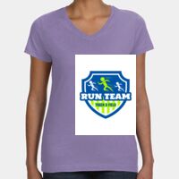 Women's V-Neck Fine Jersey Tee Thumbnail