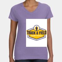 Women's V-Neck Fine Jersey Tee Thumbnail