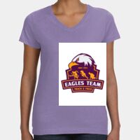 Women's V-Neck Fine Jersey Tee Thumbnail