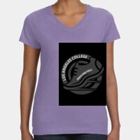 Women's V-Neck Fine Jersey Tee Thumbnail