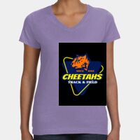 Women's V-Neck Fine Jersey Tee Thumbnail