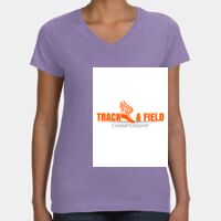 Women's V-Neck Fine Jersey Tee Thumbnail